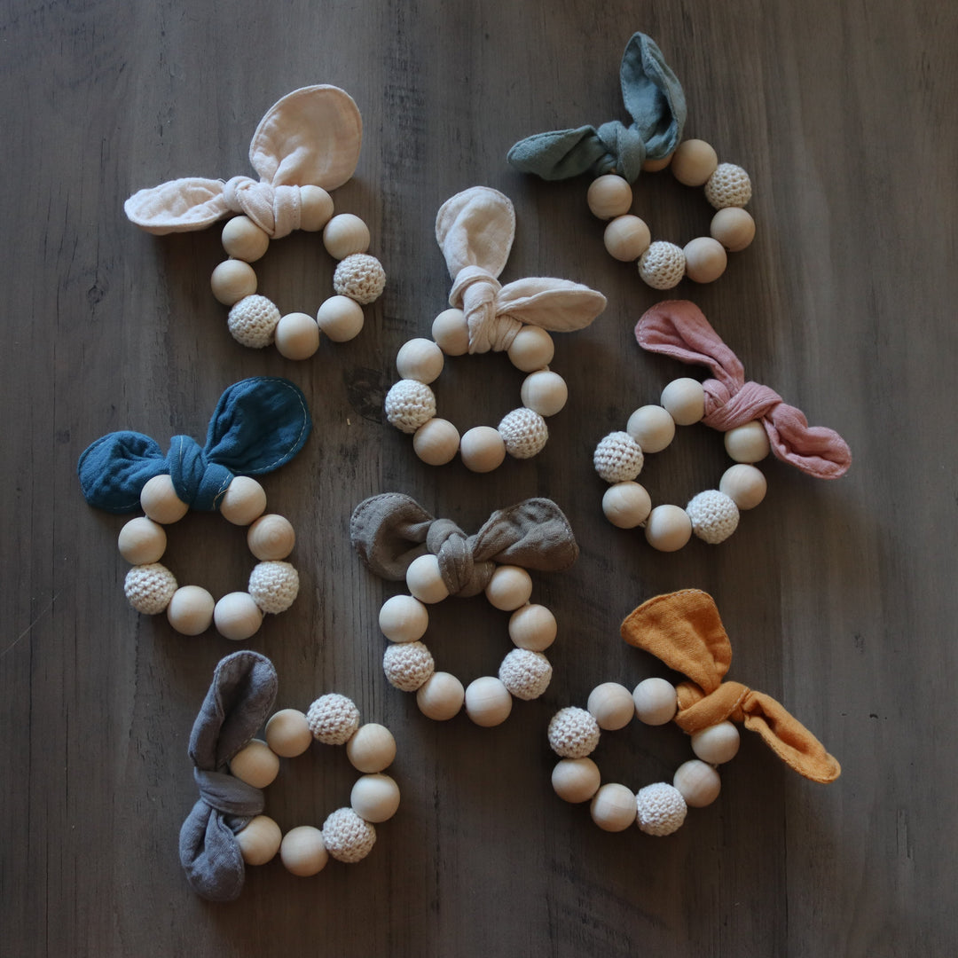 Children teething toys. Discover the best Baby Rattles & Plush Rings in Best Sellers. Discover More: www.littledaisydream.com