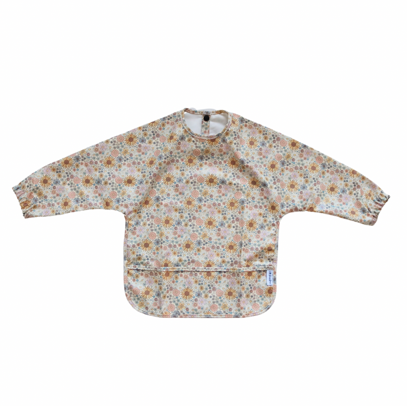 Long Sleeve Bib | Retro Floral