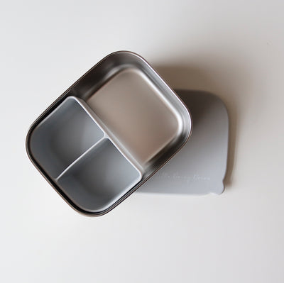 Stainless Steel Bento Lunch Box | Grey