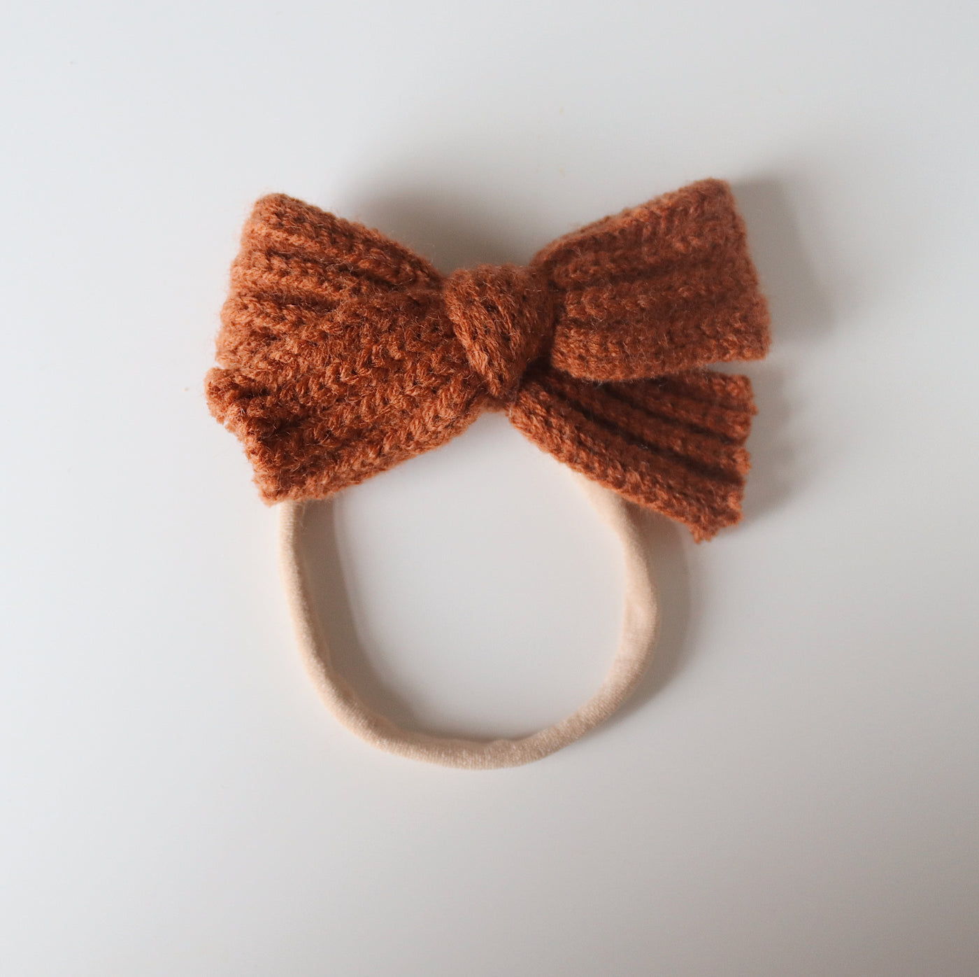 Headband / Ginger Knitted Bow