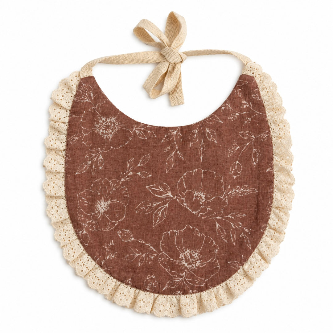 Baby Cotton Drool Bib | Autumn Bloom