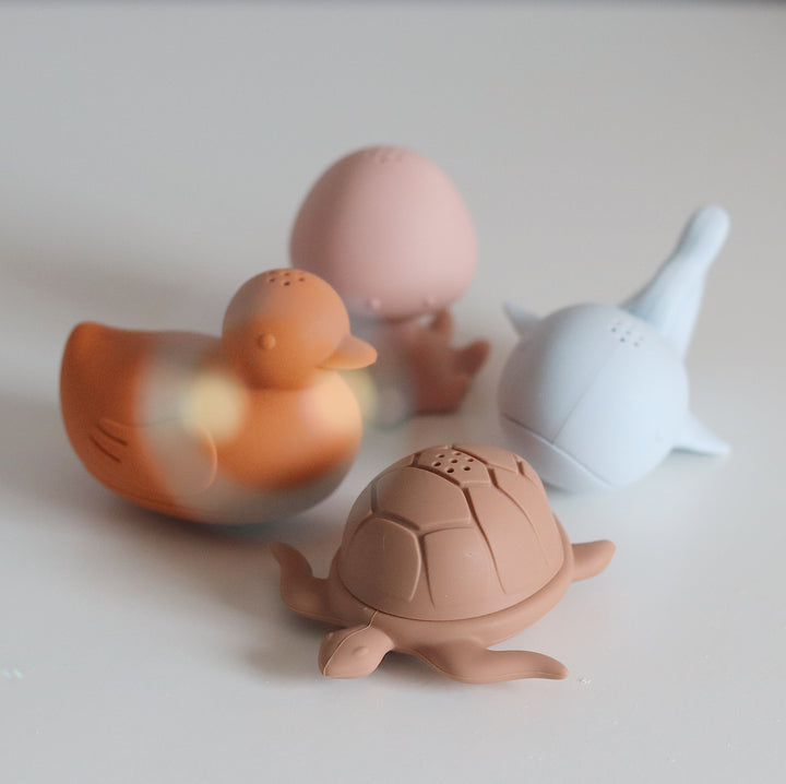 Silicone Baby Sea Life Bath Toys