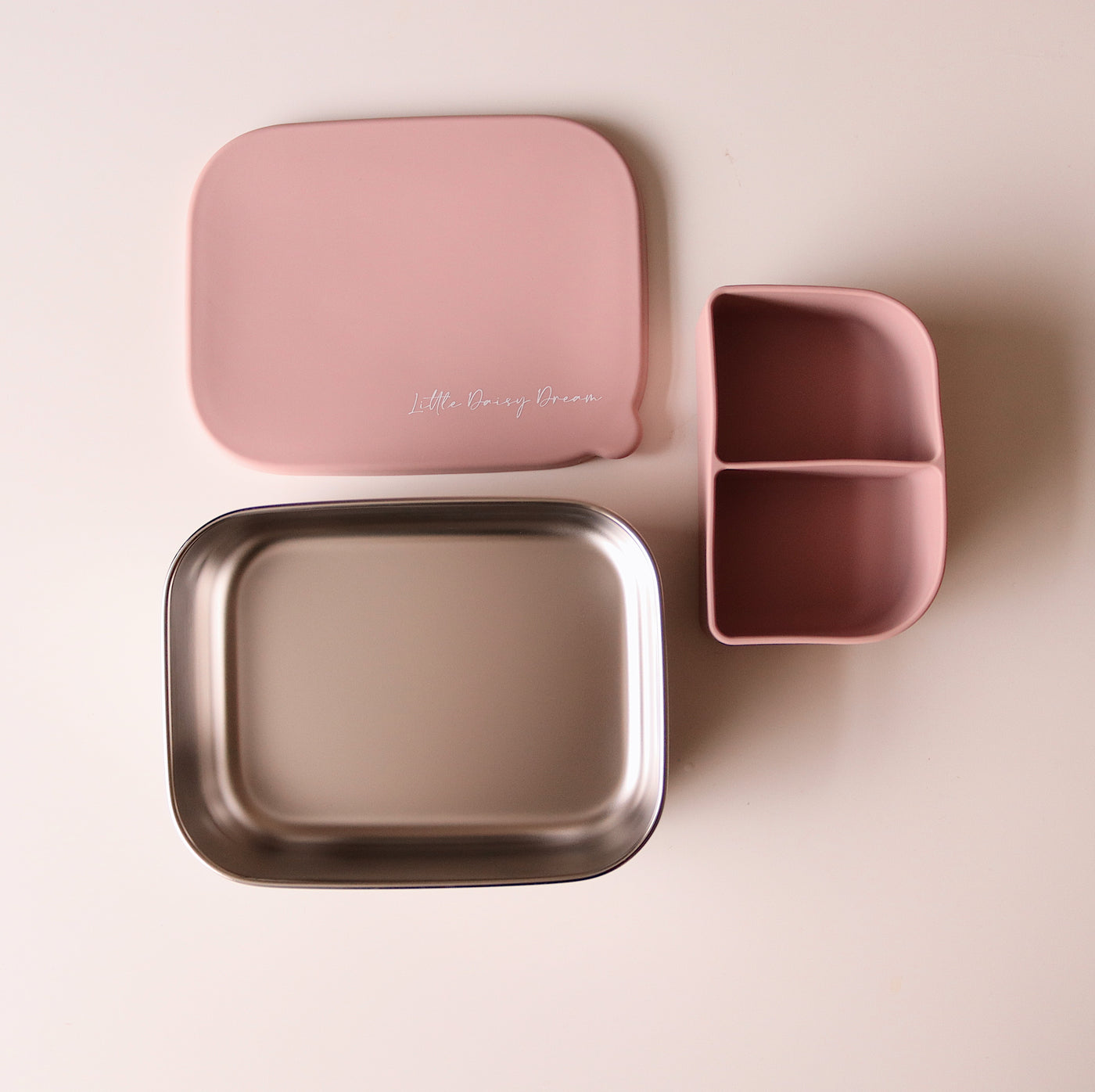 Stainless Steel Bento Lunch Box | Rose