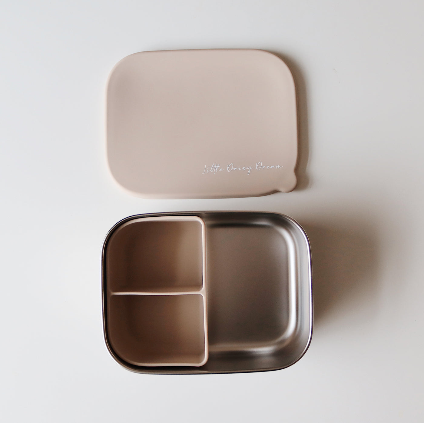 Stainless Steel Bento Lunch Box | Beige