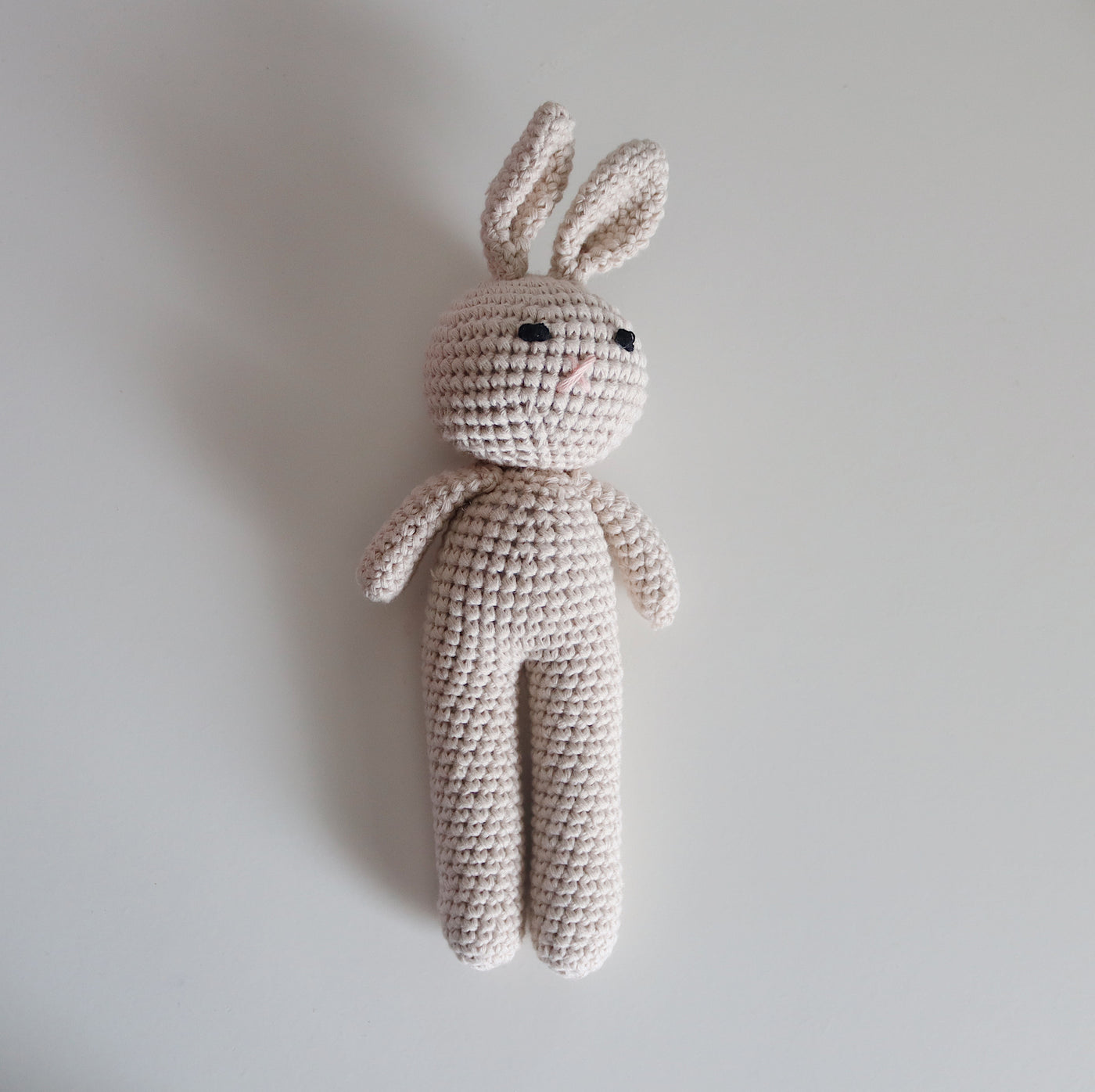 Crochet Spring Bunny | Oatmeal