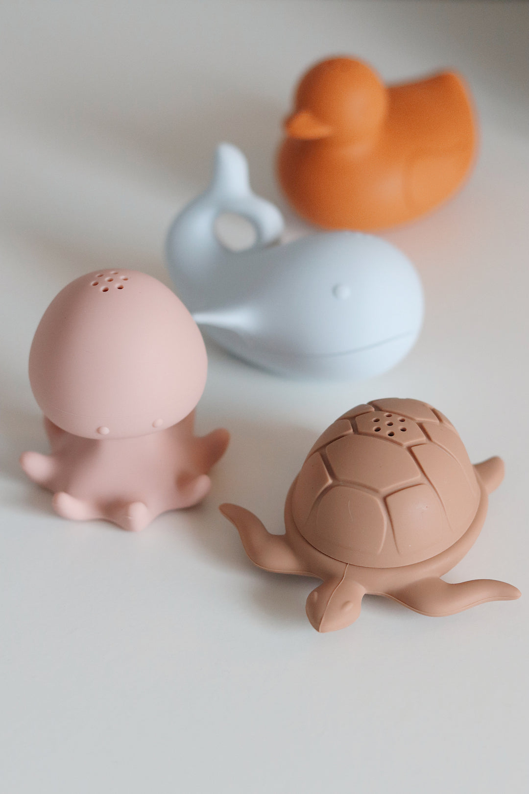 Silicone Baby Sea Life Bath Toys