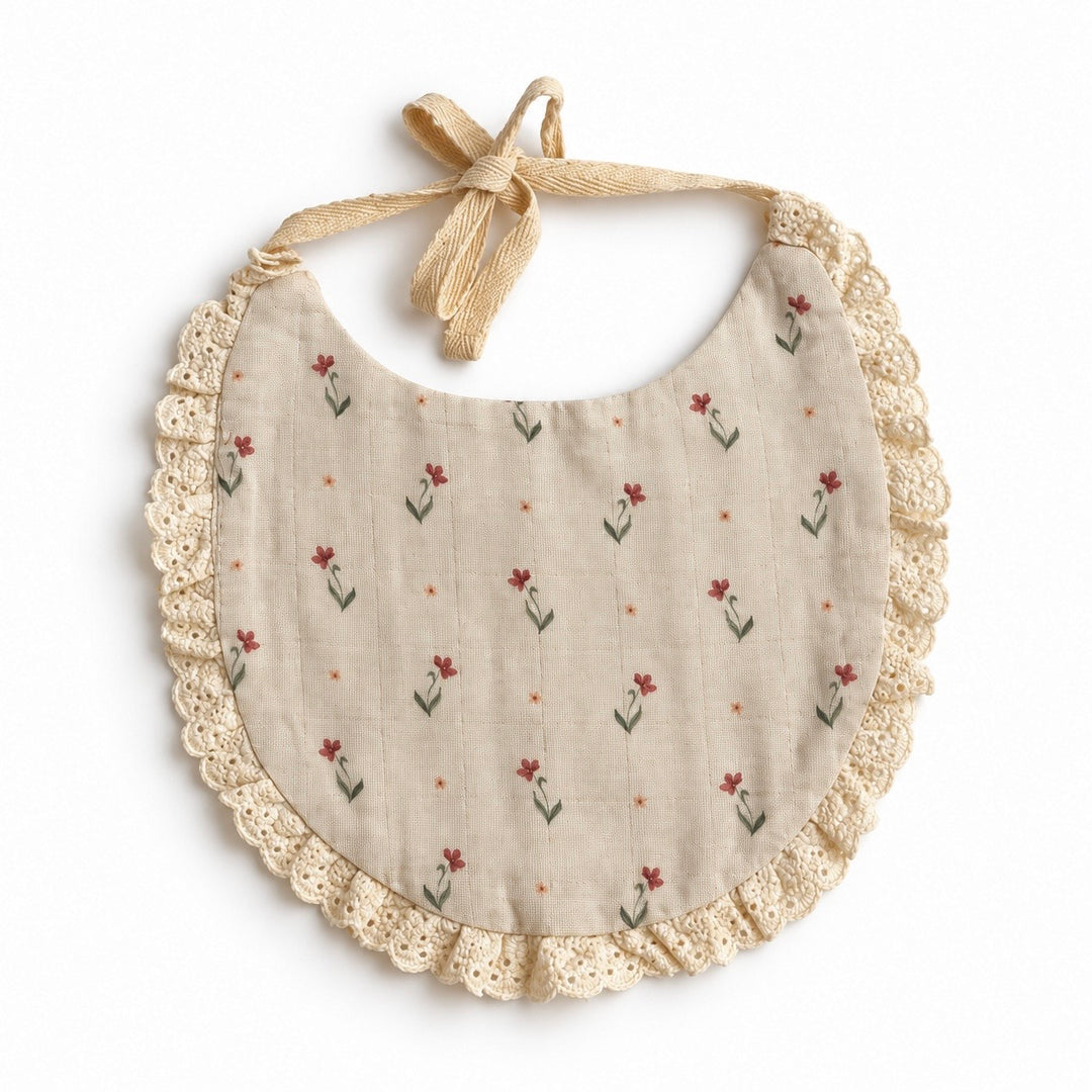 Baby Cotton Drool Bib | Ditsy Floral