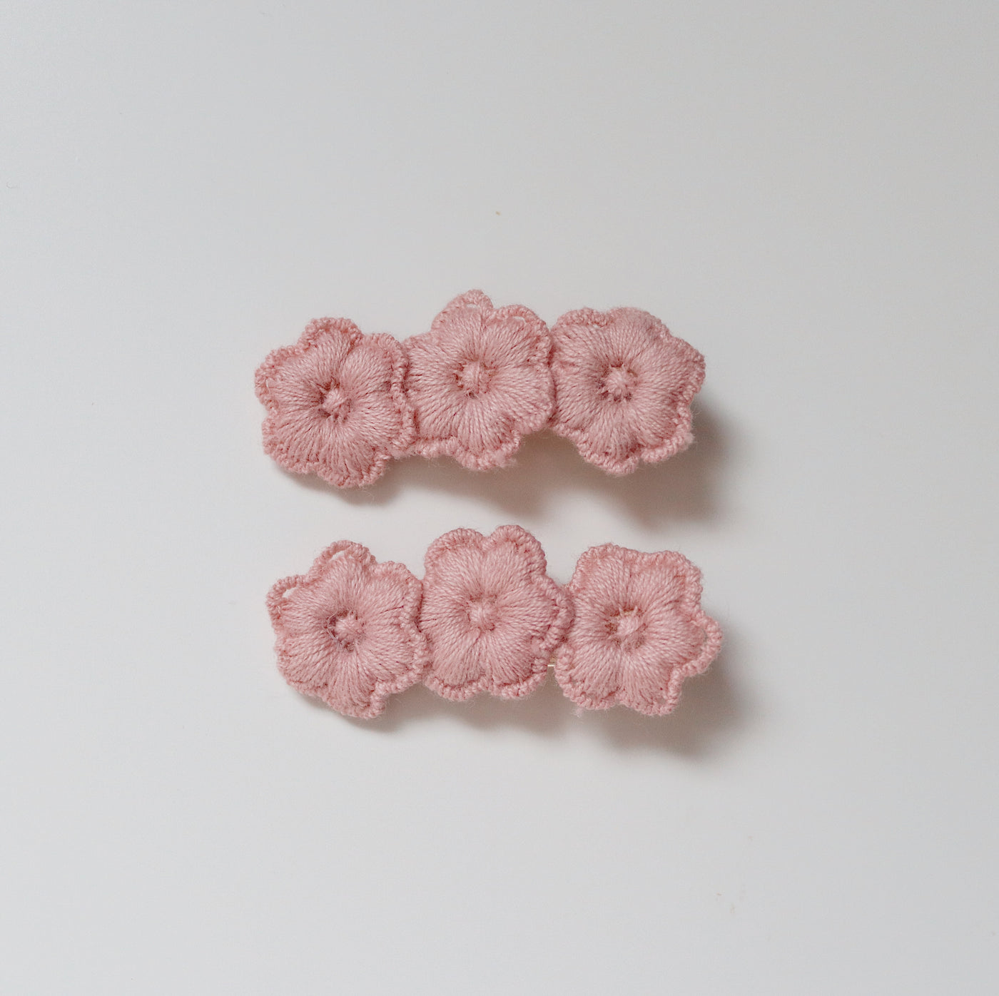 Clips / Rose Crochet Blossom