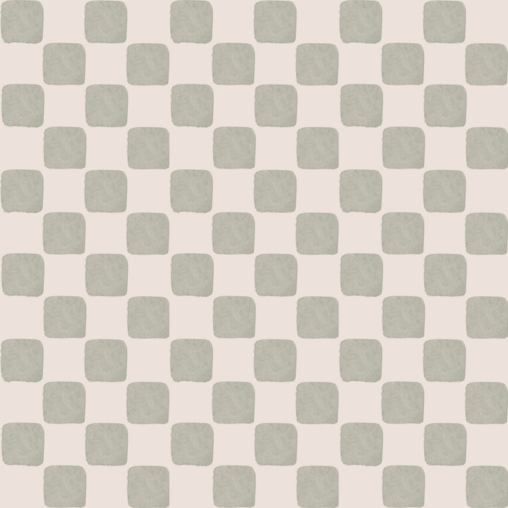 Long Sleeve Bib | Mint Checkered