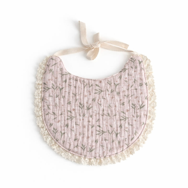 Floral Cotton Drool Bib | Sophie Bloom