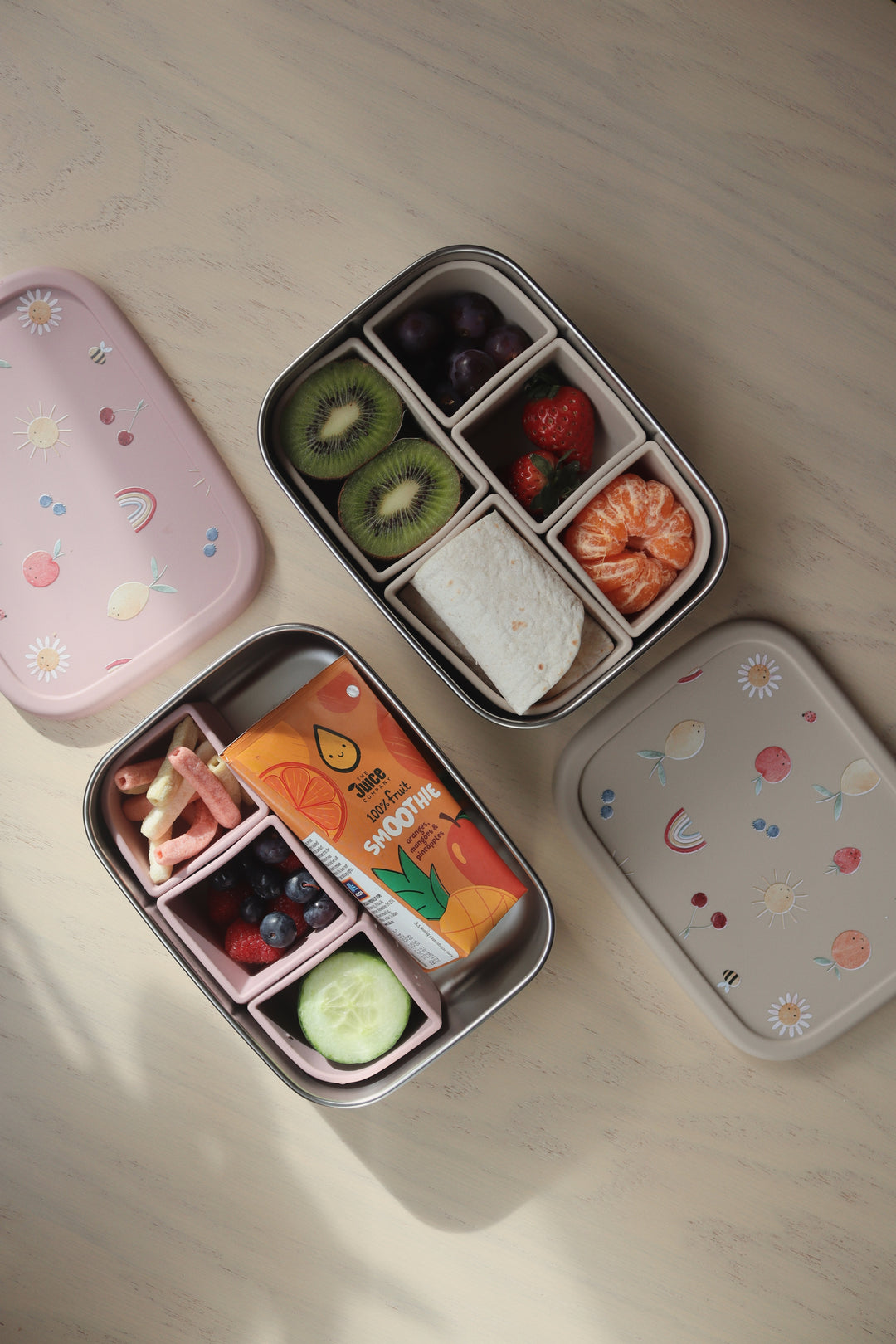 Stainless Steel Bento Lunch Box | Rose