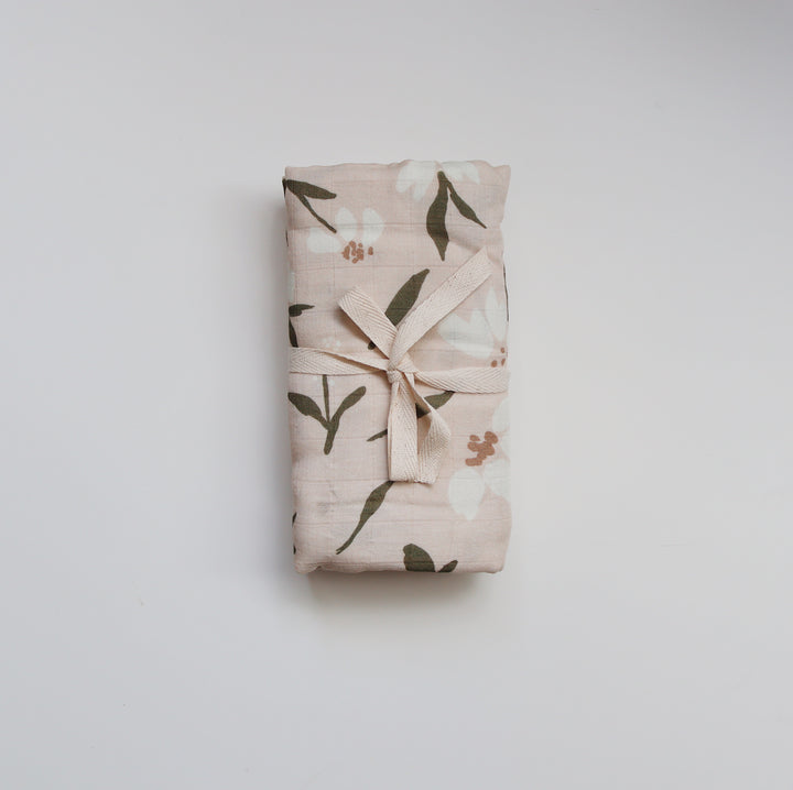 Organic Cotton + Bamboo Baby Swaddle | Sophie Bloom