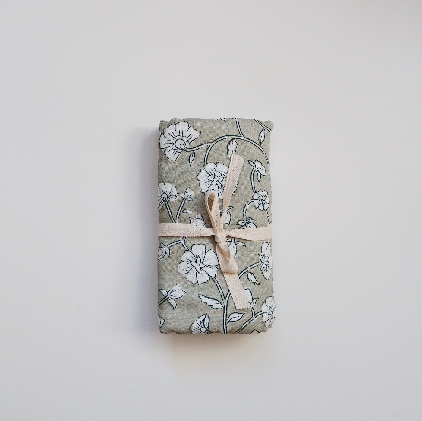Organic Cotton + Bamboo Baby Swaddle | Sage Vine Garden