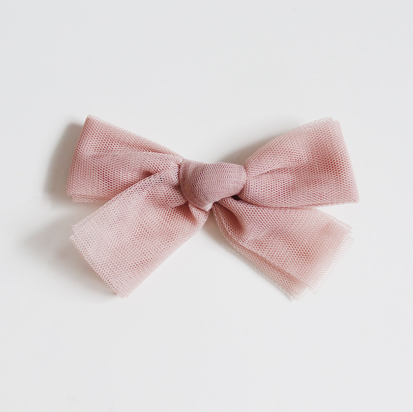 Tulle Bow Headband | Rose Pink