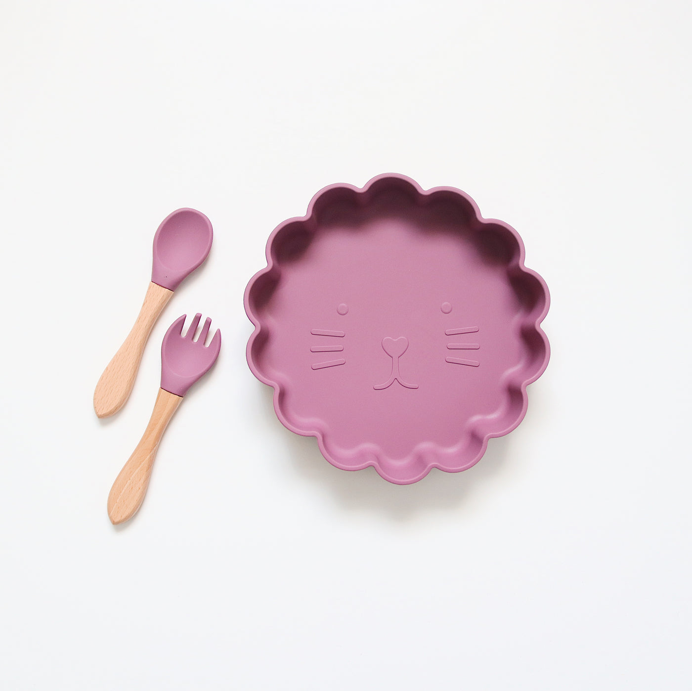 Silicone Suction Plate | Purple