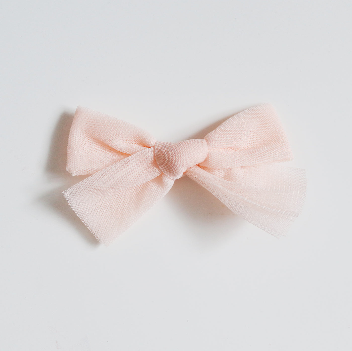 Tulle Bow Headband | Peach