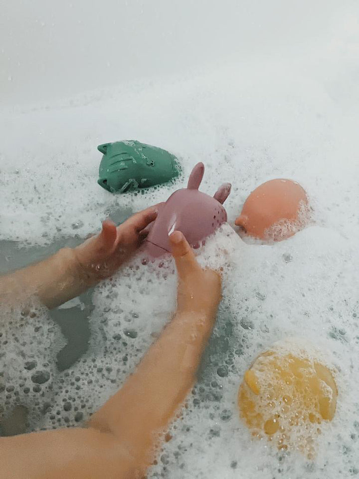 Silicone Baby Animal Bath Toys