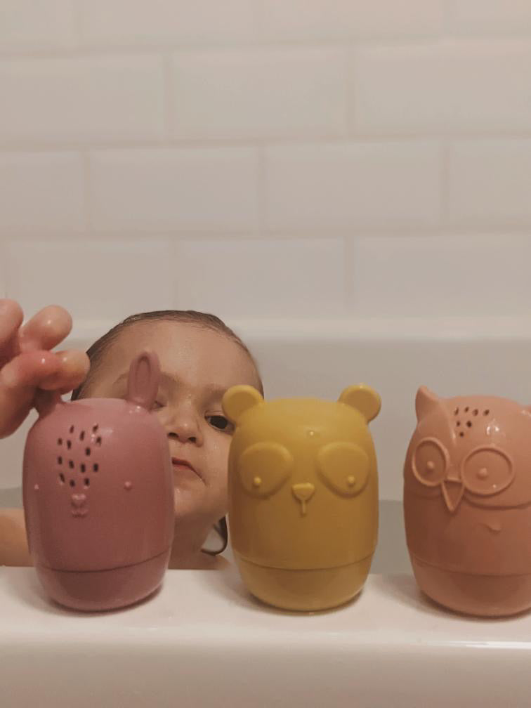 Silicone Baby Animal Bath Toys