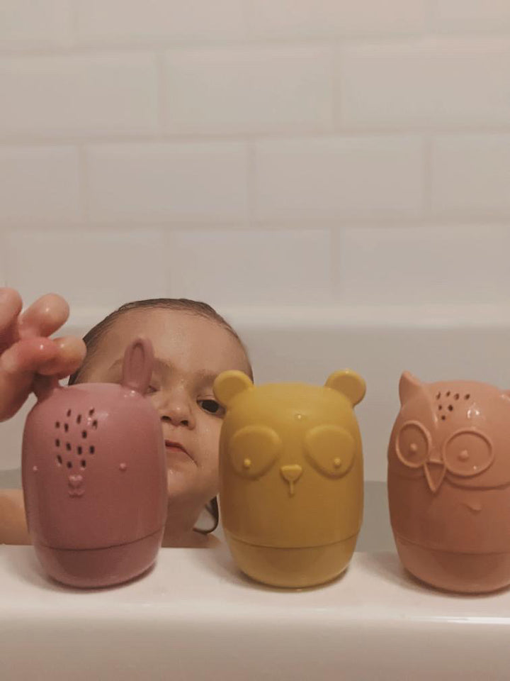 Silicone Baby Animal Bath Toys