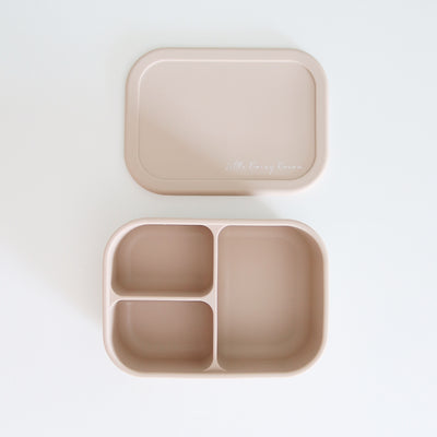 Silicone Bento Lunch Box | Beige