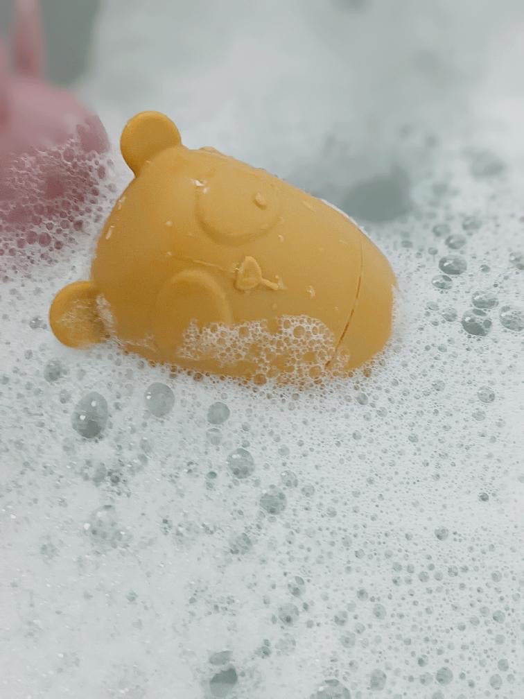 Silicone Baby Animal Bath Toys