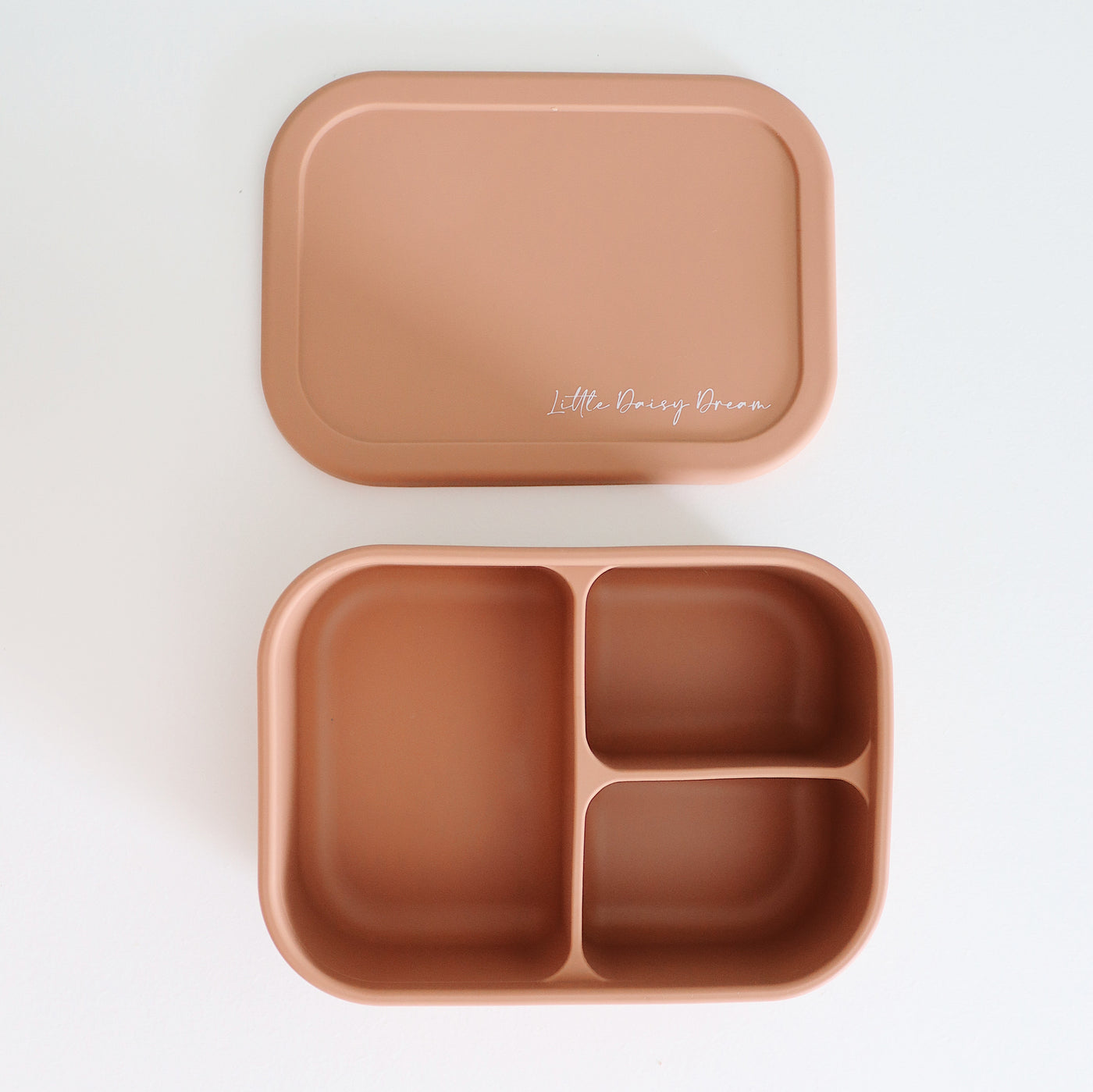 Silicone Bento Lunch Box | Cappuccino